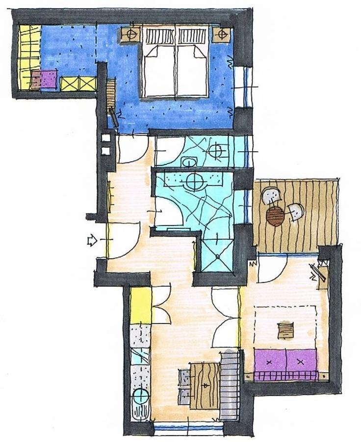 شقة Haus Steissbach سانكت أنتون ام ارلبرغ المظهر الخارجي الصورة